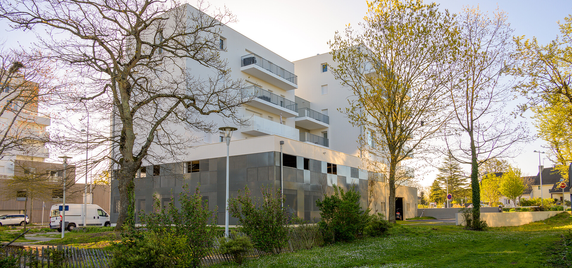 Un environnement urbain et arboré