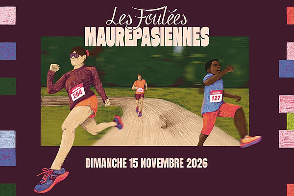 Visuel de la course à pieds "Les foulées Maurepasienne" édition 2026