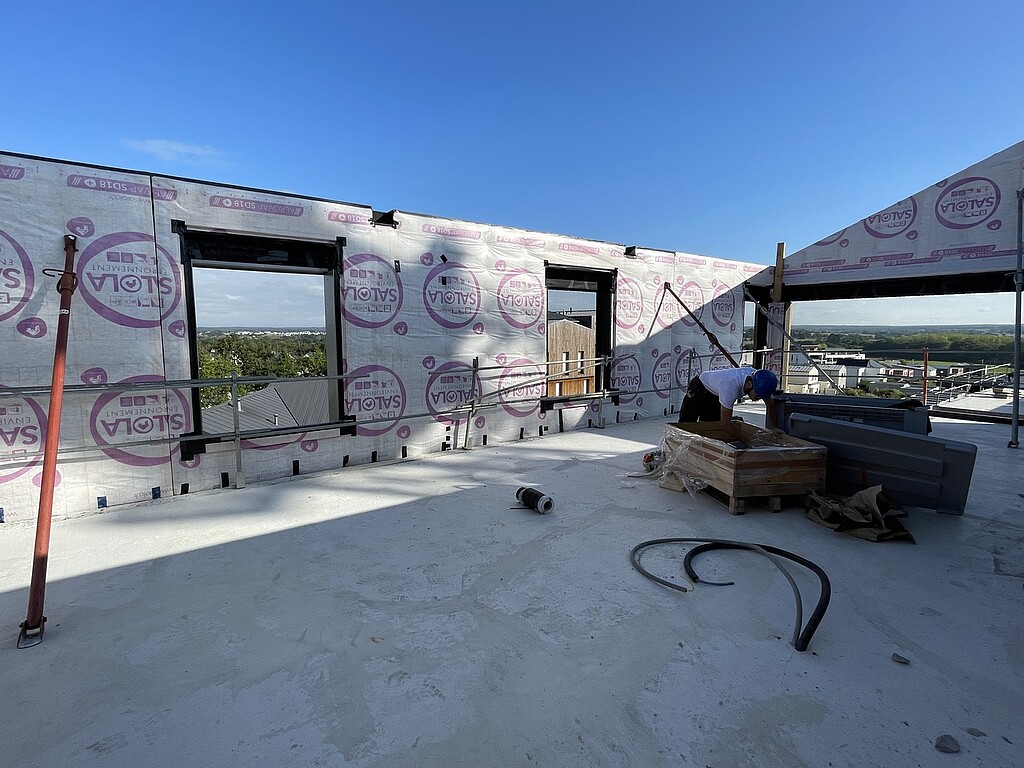 Chantier du programme "Lelia" Noyal-sur-Vilaine