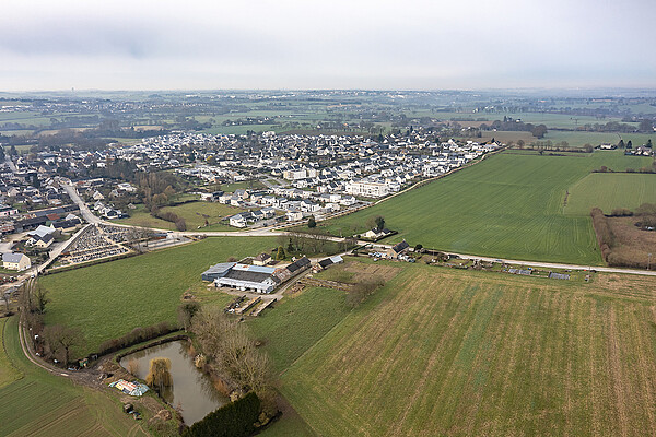 Vue drone de Servon-sur-Vilaine