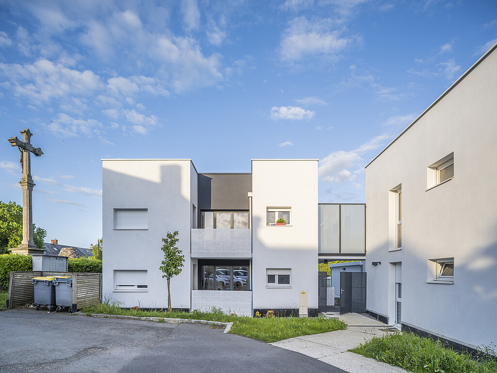 Vue d'ensemble de la résidence Le Clos Paisible à Le Verger en Ille-et-Vilaine