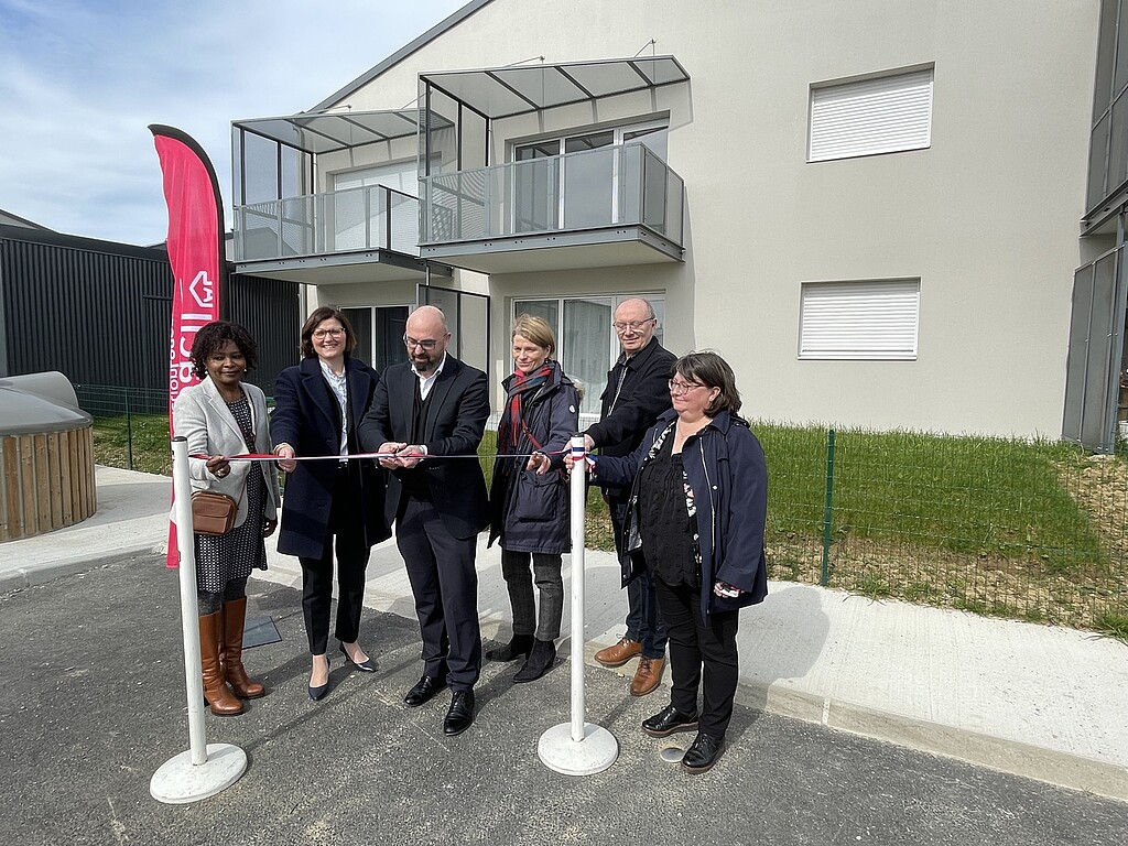 Inauguration de la résidence locative Van Gogh à Argentré-du-Plessis