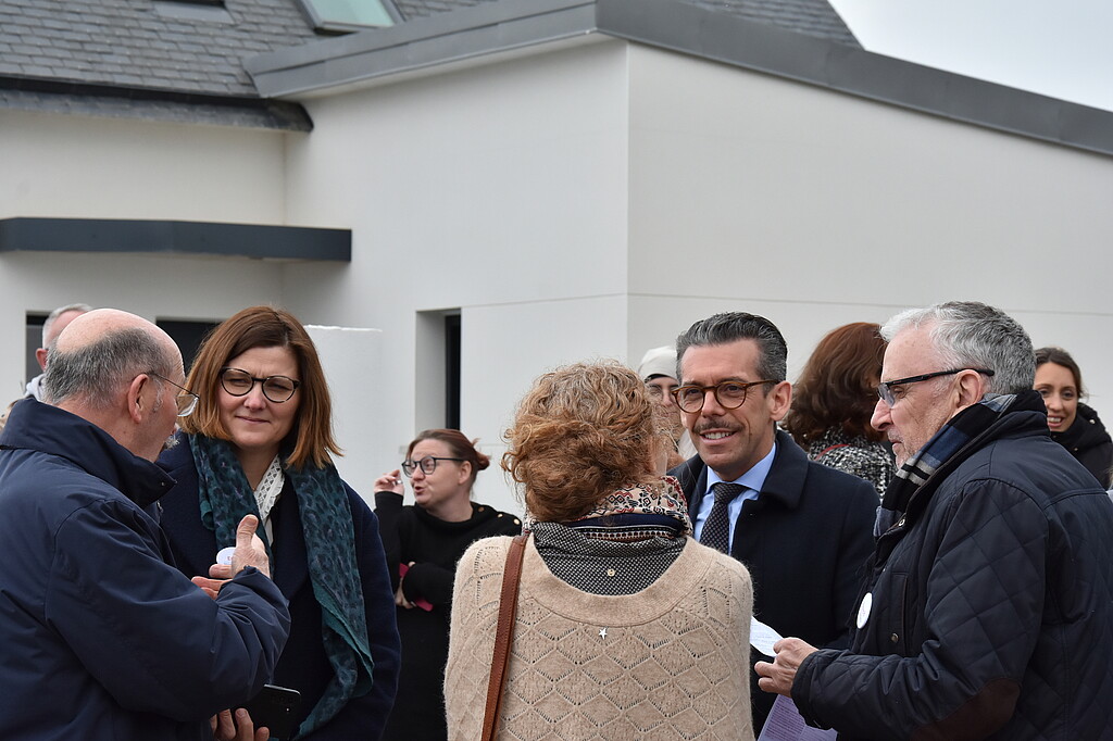 Inauguration de la résidence Victor Segalen à Quéven