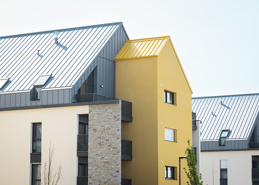 Façades de la résidence Ker Braz à Chateaugiron