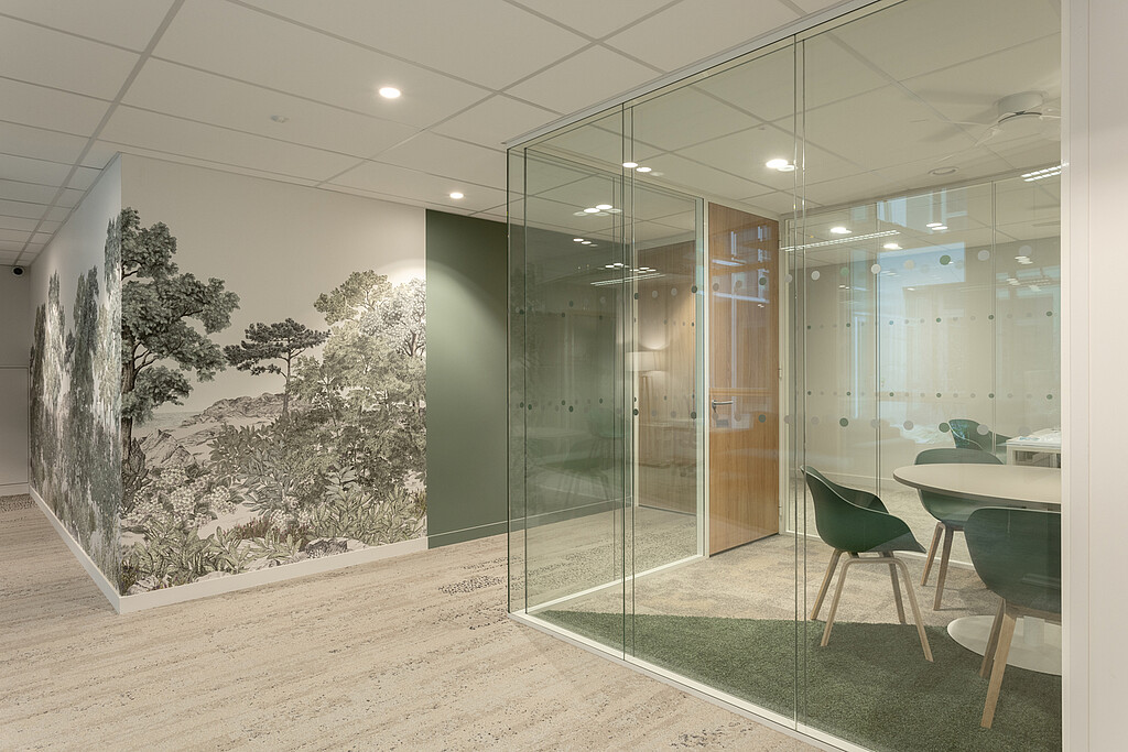 Salle de réunion du nouveau siège social d'Espacil