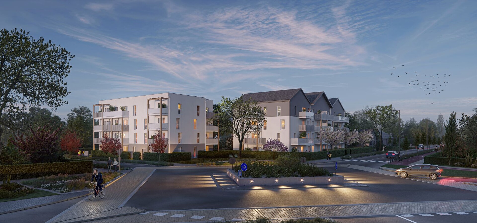 Photo actualité "Tandem" à Liffré : 15 appartements pour habiter en location accession (PSLA)