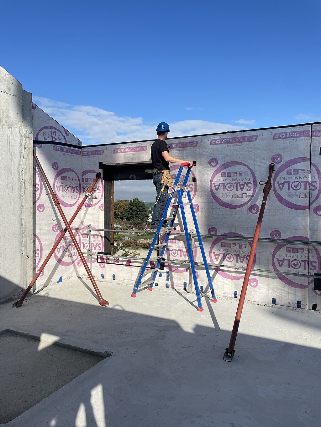 Chantier du programme "Lelia" Noyal-sur-Vilaine