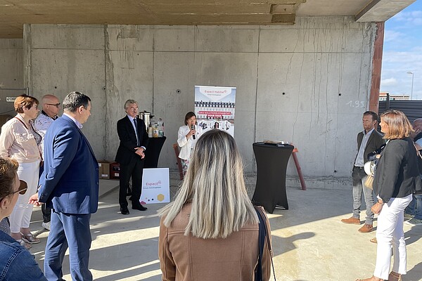 Visite de chantier du programme "Lelia" Noyal-sur-Vilaine