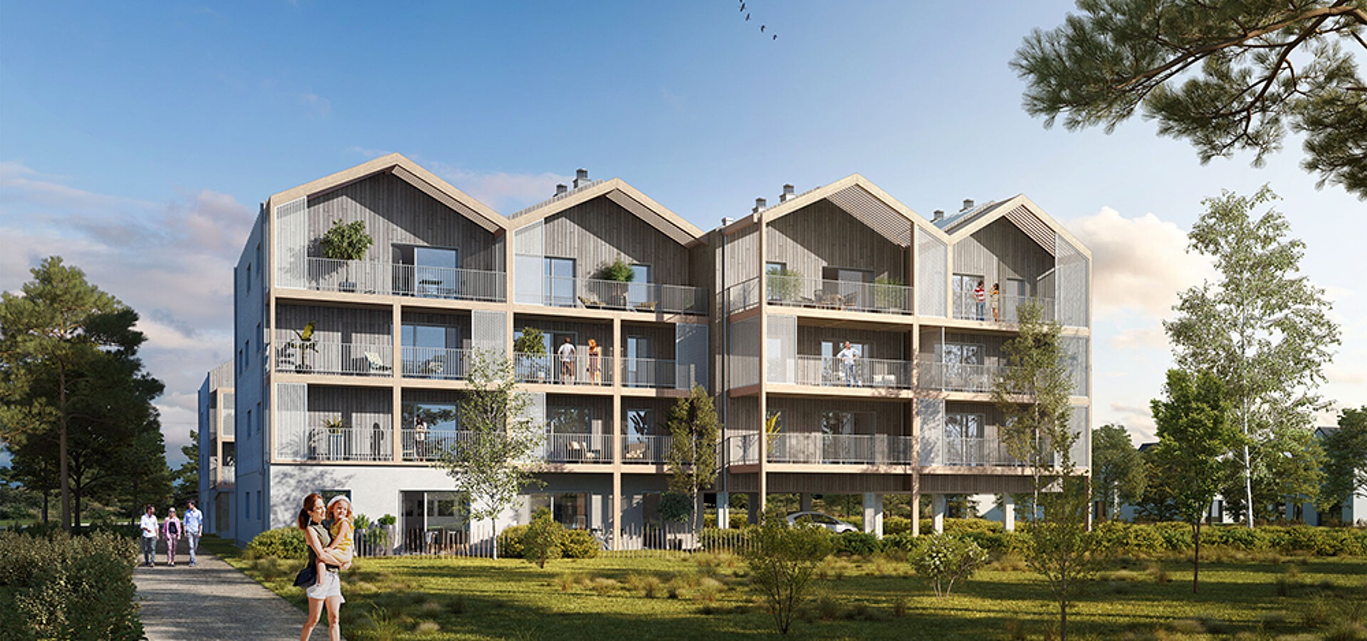 Photo actualité Éolie à Guérande, une opération innovante en accession coopérative, lauréate du Fonds d’Innovation d’Action Logement Immobilier