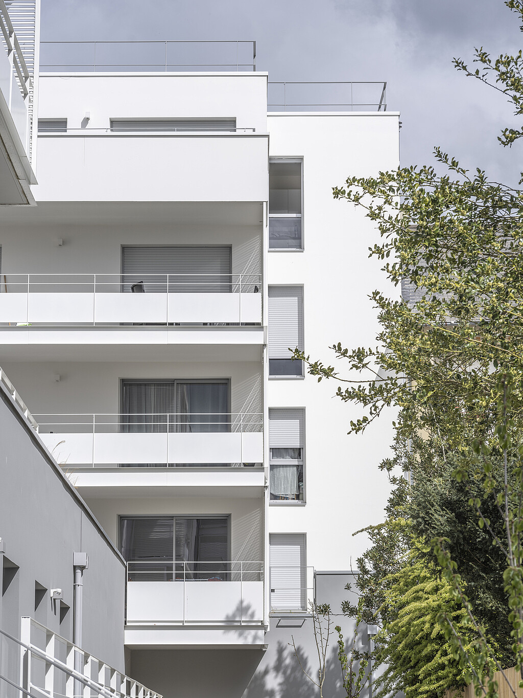 Façades de la résidence locative "Les Amarantes" à Rennes