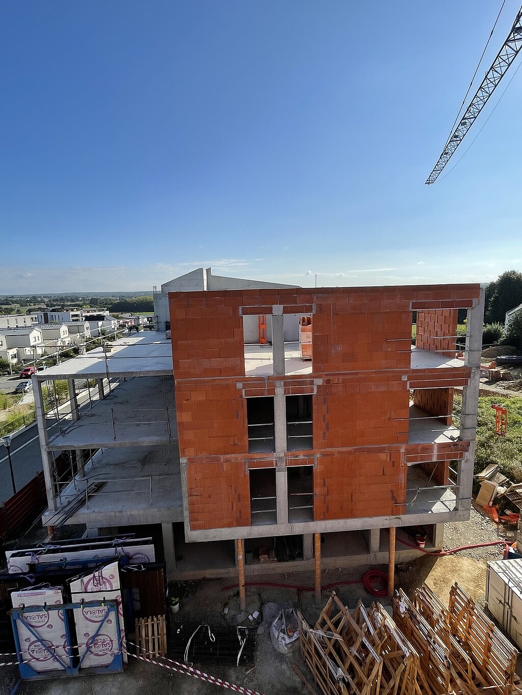Chantier du programme "Lelia" Noyal-sur-Vilaine