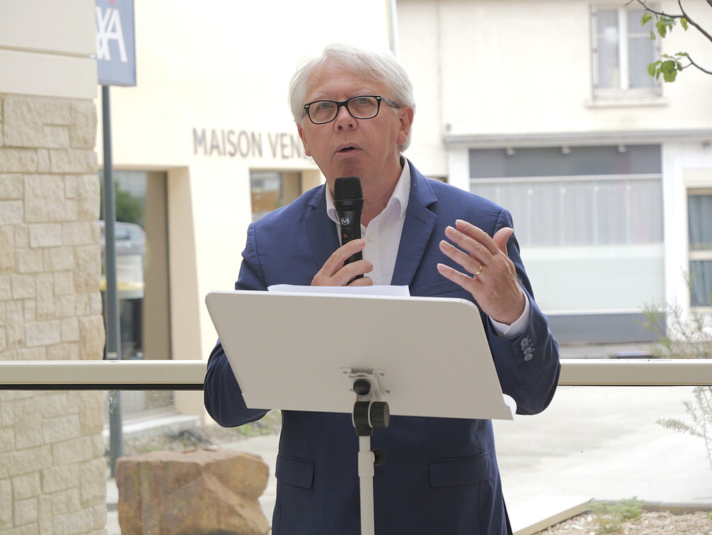 Honoré Puil s'exprime
