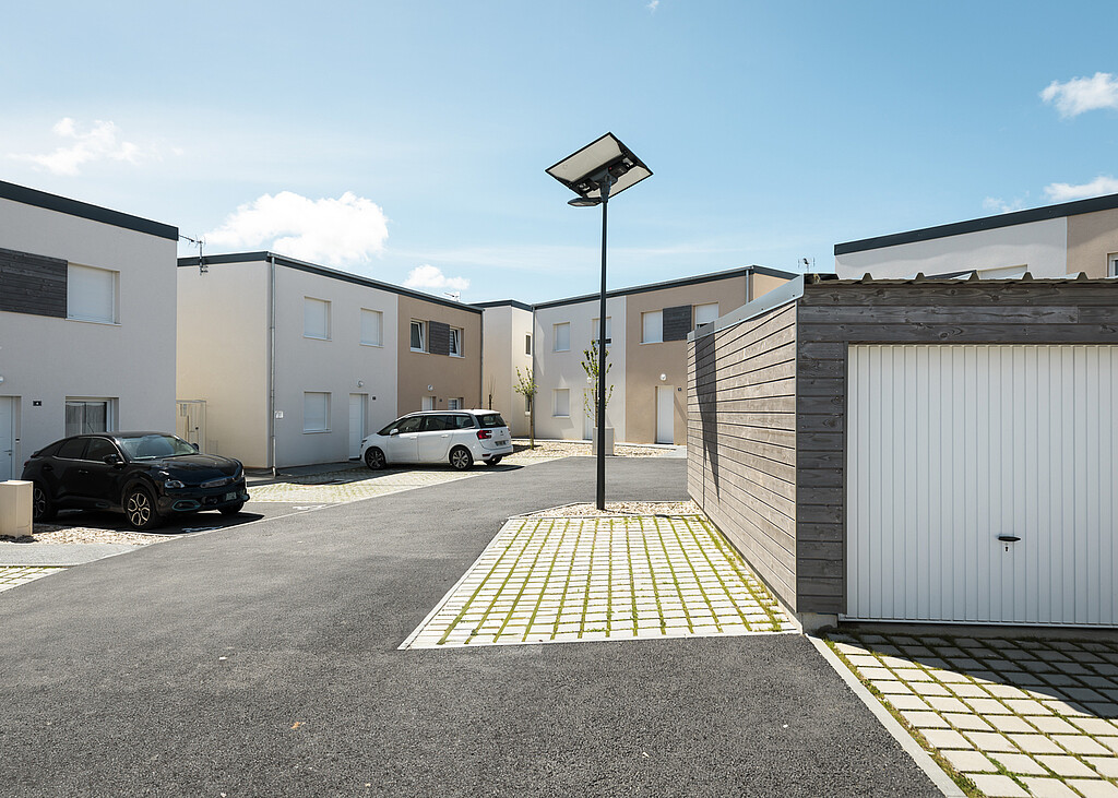 Espaces extérieurs de la résidence