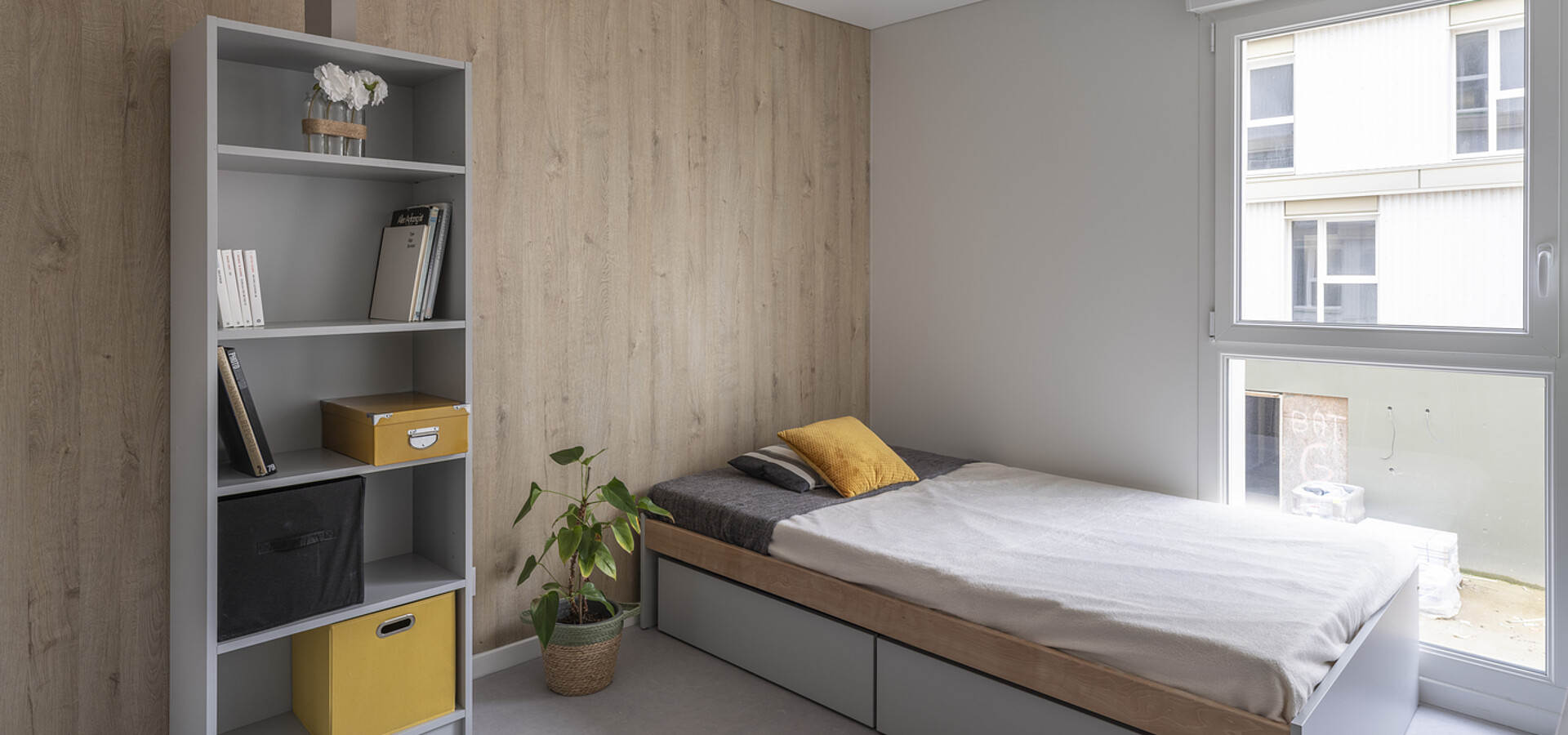 Intérieur d'un logement de la résidence Constellation