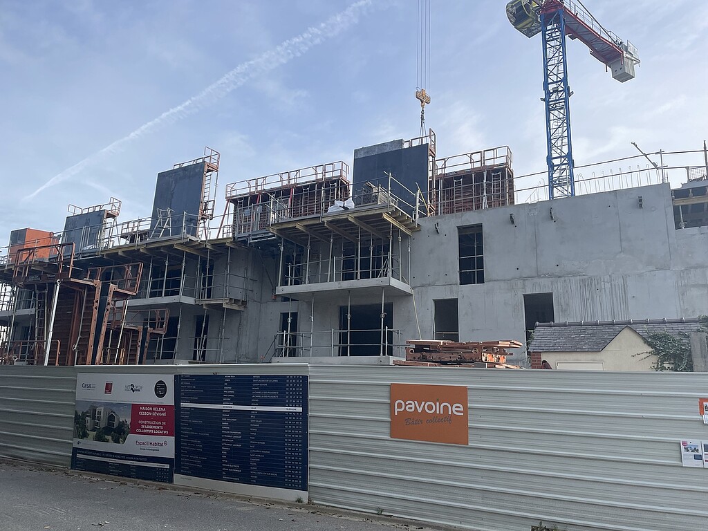 Chantier Maison Helena Cesson-Sévigné