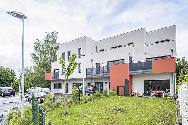 Vue d'ensemble de la résidence locative "La Délivrande" à Servon-sur-Vilaine