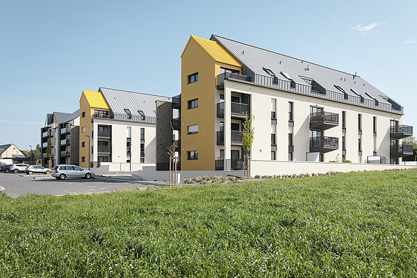 Façades de la résidence Ker Braz à Chateaugiron