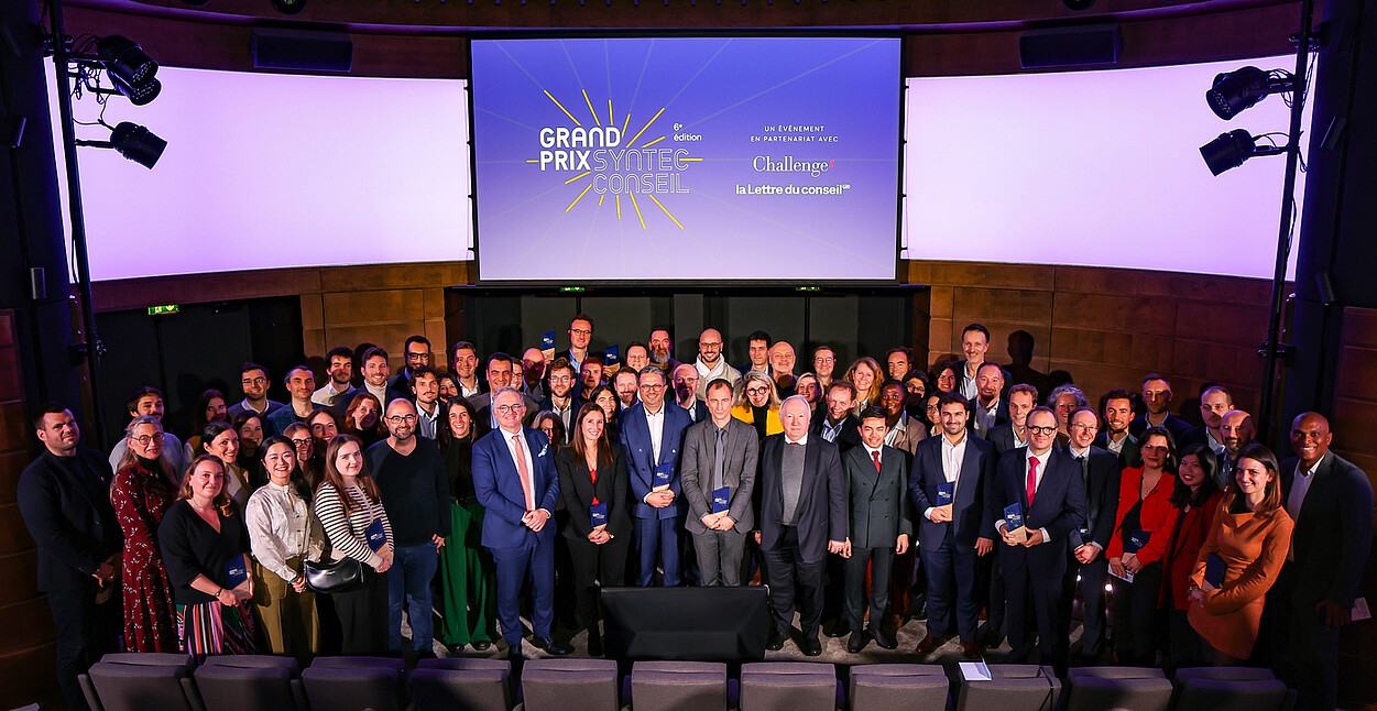 Les lauréats du Grand Prix Syntec Conseil 2025