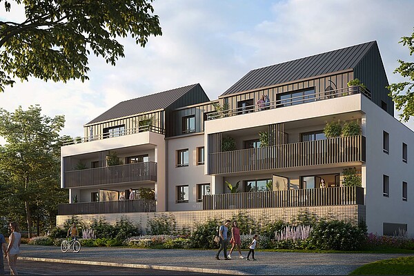 Photo actualité Herbignac : d&eacute;couvrez le programme immobilier "Noria" dans le quartier de Kergestin