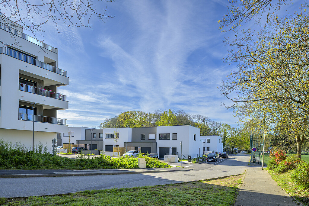 Le programme "L'Andalouse" à Lorient, quartier de Kervenanec