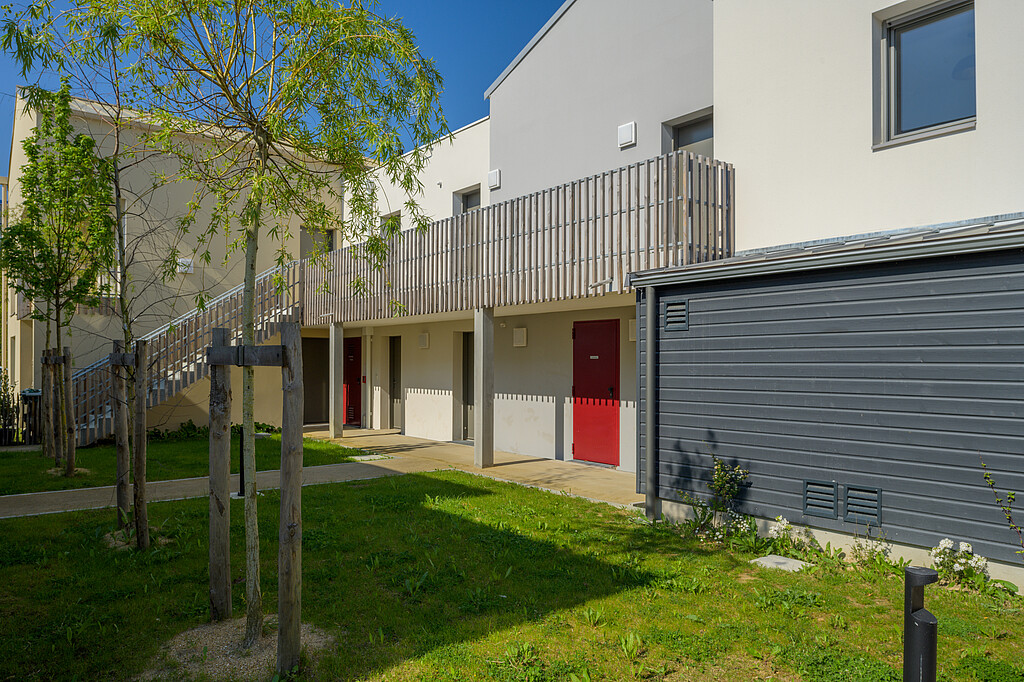 Jardin du programme Andre'O à Saint-André-des-Eaux