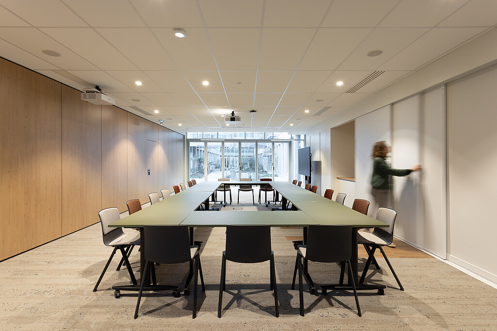 Salle de réunion du nouveau siège social d'Espacil