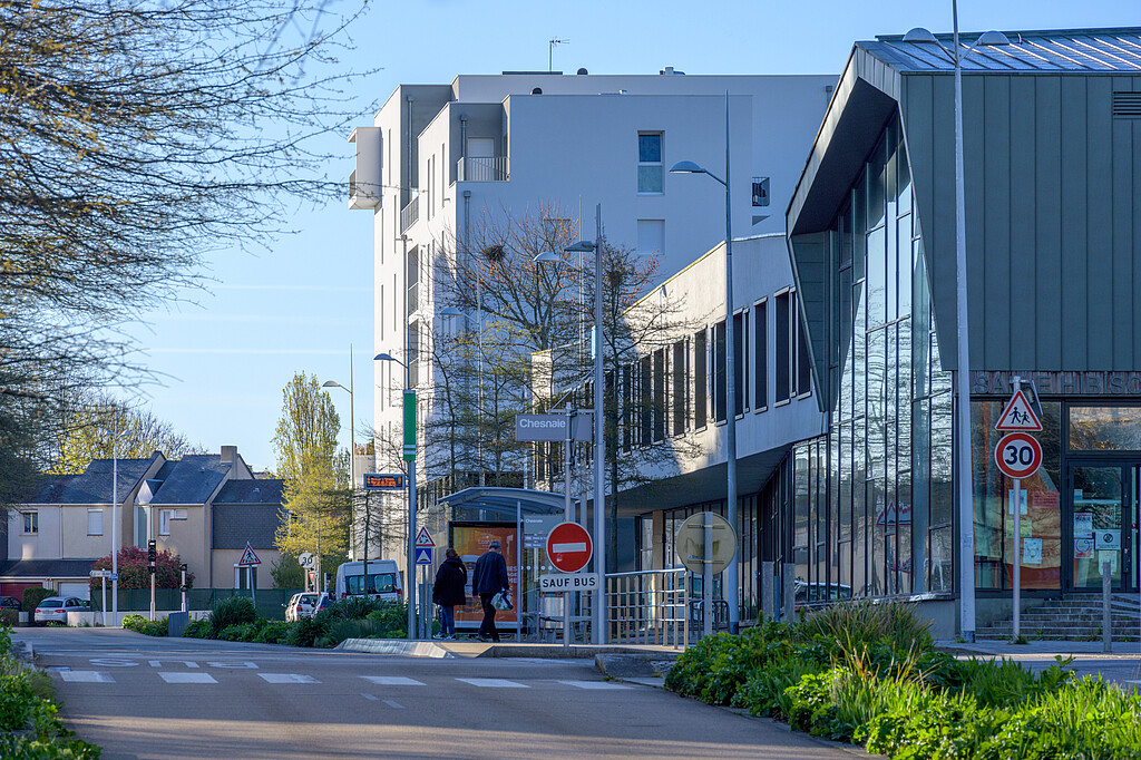 Vue quartier du programme en accession "Althéa" à Saint-Nazaire