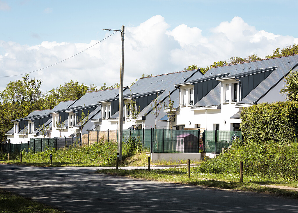 Les maisons du programme locatif "Lann Vraz" à Landévant