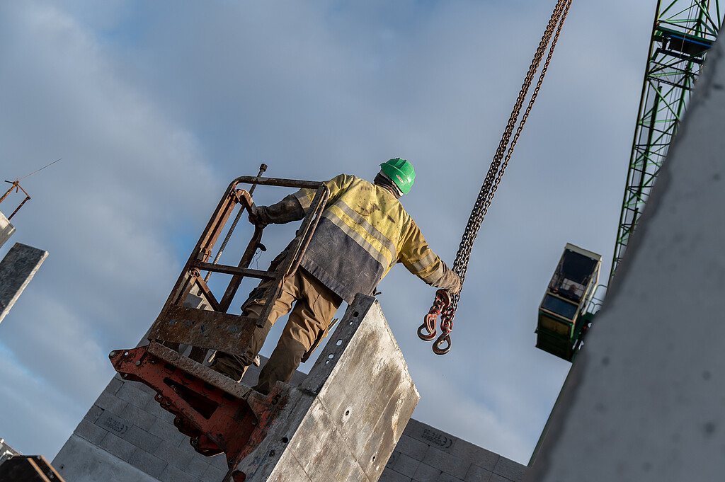 Chantier du programme Les collines du Frugy à Quimper
