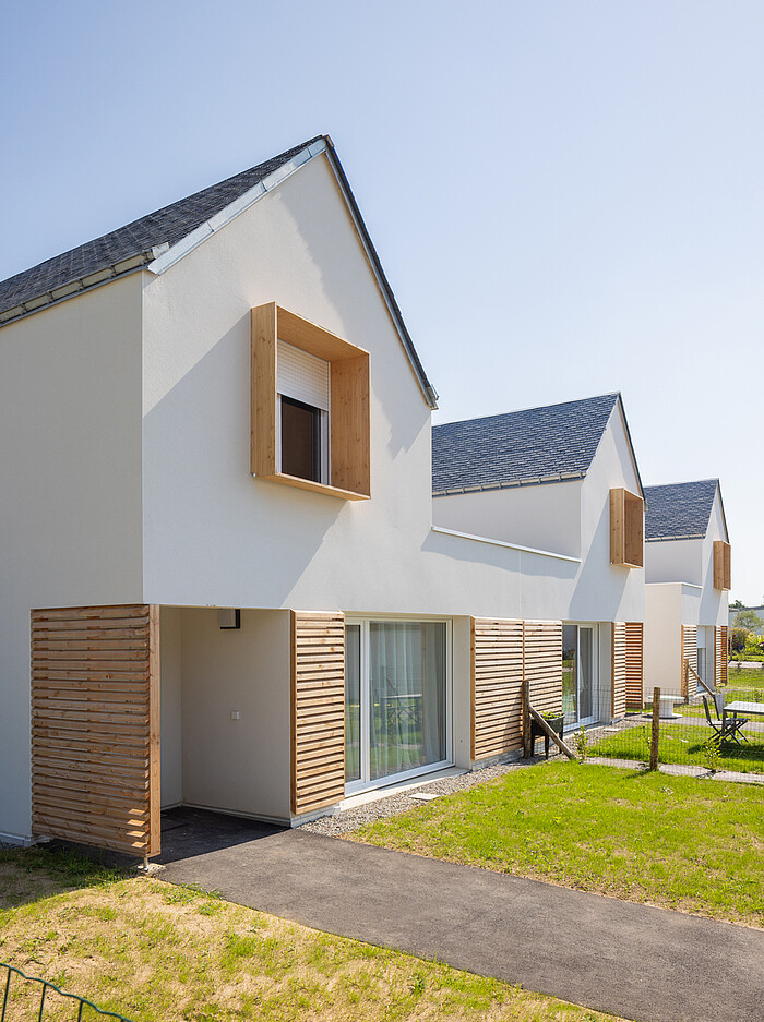 Maisons du programme Stergann à Clohars-Carnoët