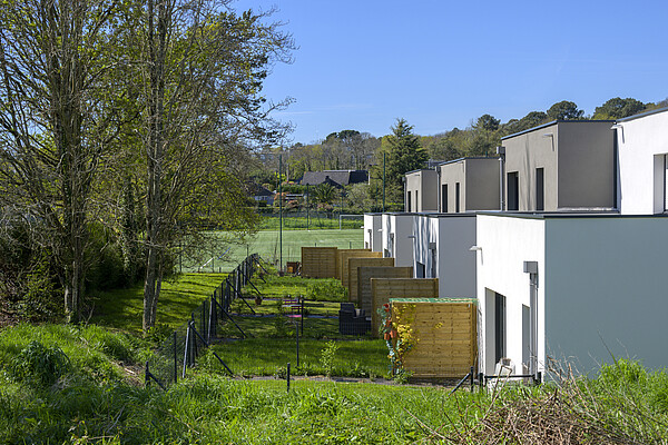 Les maisons en accession du programme "L'Andalouse" à Lorient