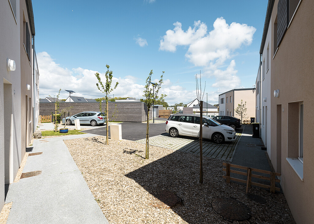 Espaces extérieurs de la résidence