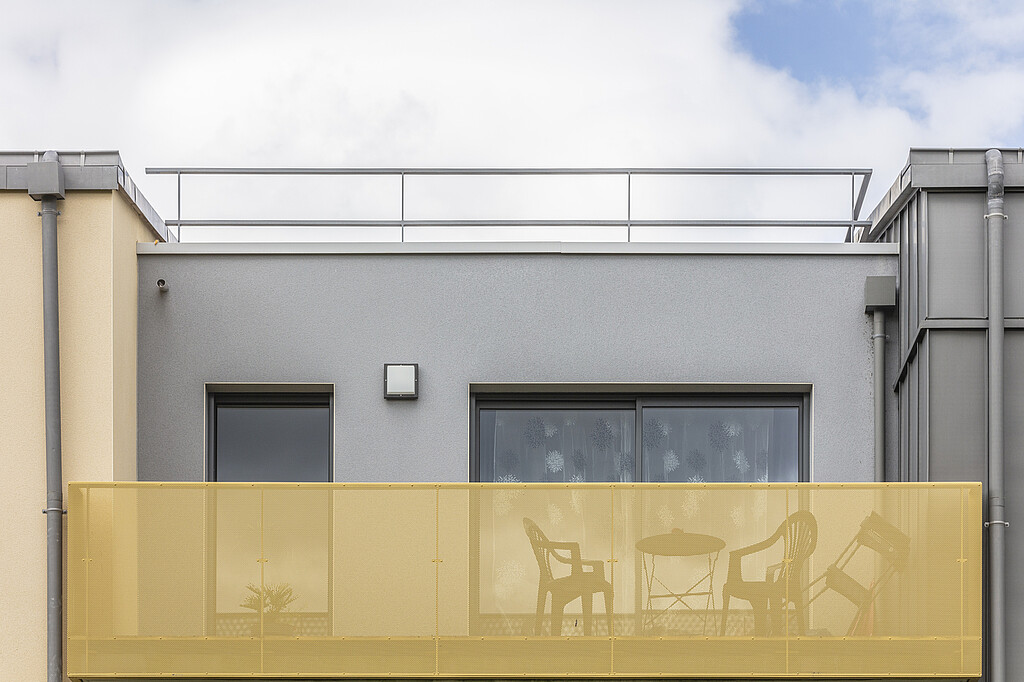 Balcon de la résidence "La Roncinière" à Vitré
