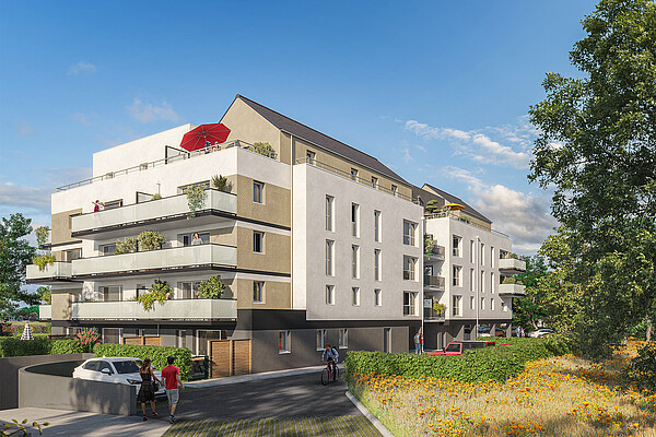 Photo actualité "Le Quai" à Bain-de-Bretagne, 18 appartements pour habiter en location-accession (PSLA)