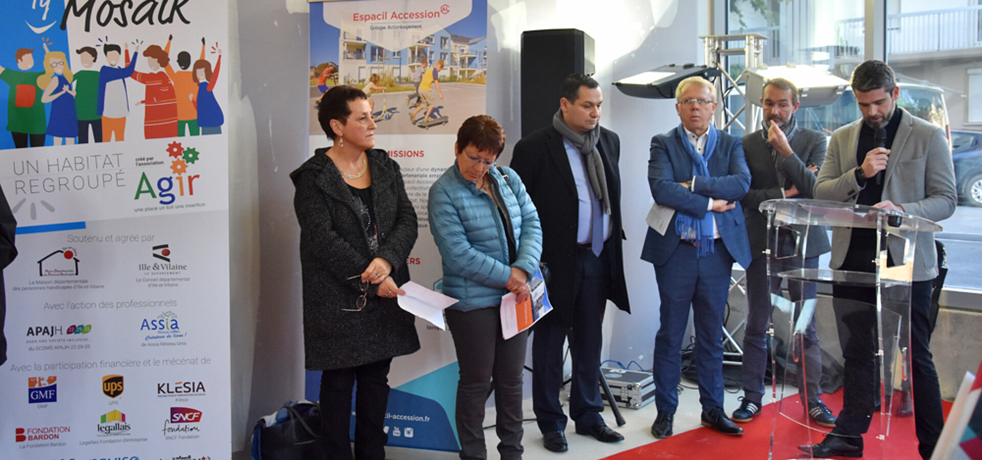 Photo actualité Mixité sociale : une inauguration conjointe à Rennes Villejean