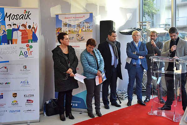 Photo actualité Mixité sociale : une inauguration conjointe à Rennes Villejean