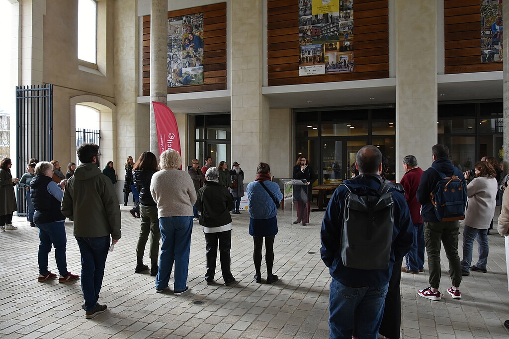 Inauguration de la cantine solidaire Chez Simone & Anatole à Rennes