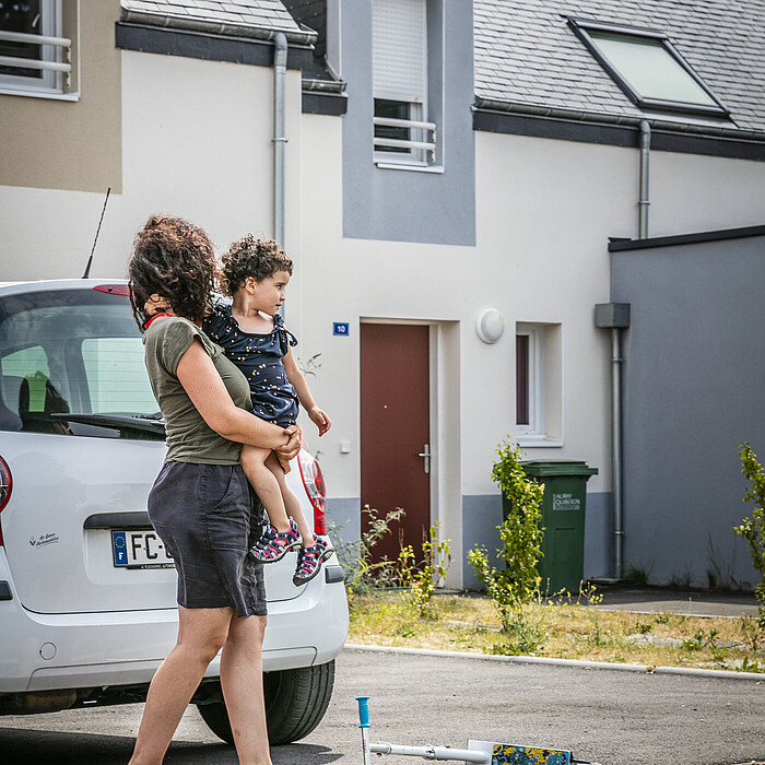 Une mère et son fils