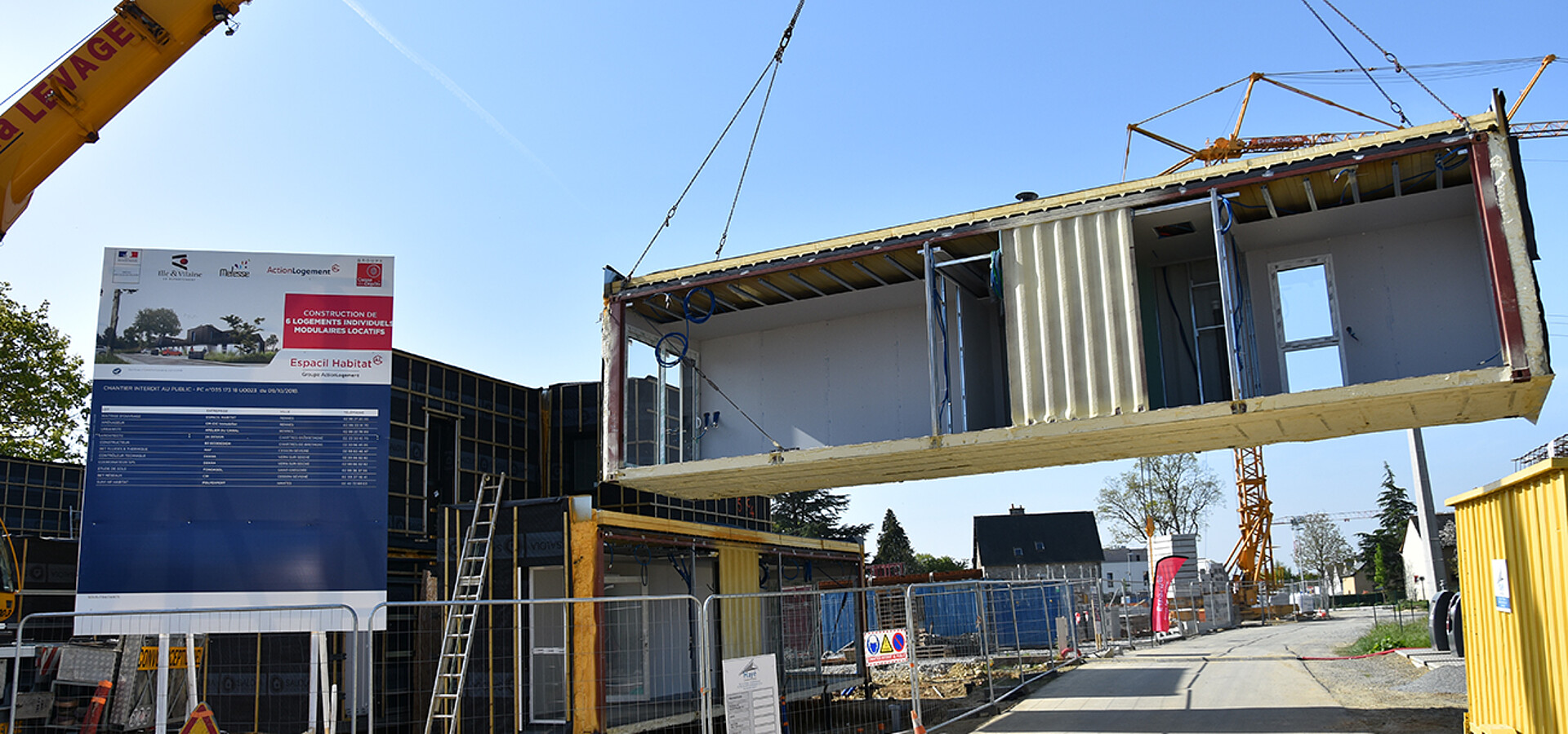 Photo actualité Des maisons modulaires à Melesse