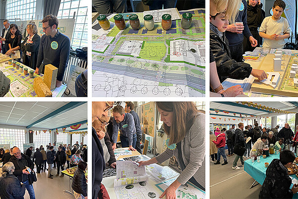 Photo actualité Renouvellement urbain Rennes-Maurepas : présentation des projets aux habitants